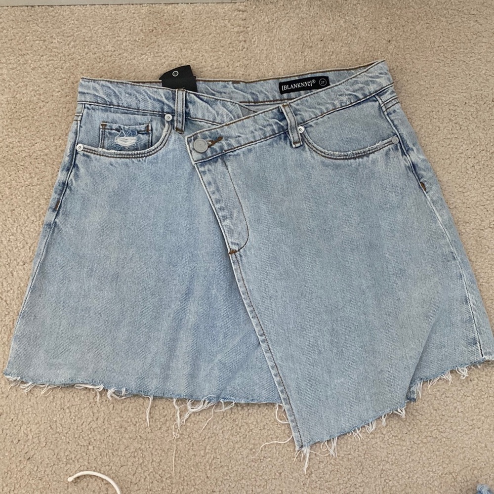 Blank NYC denim skirt